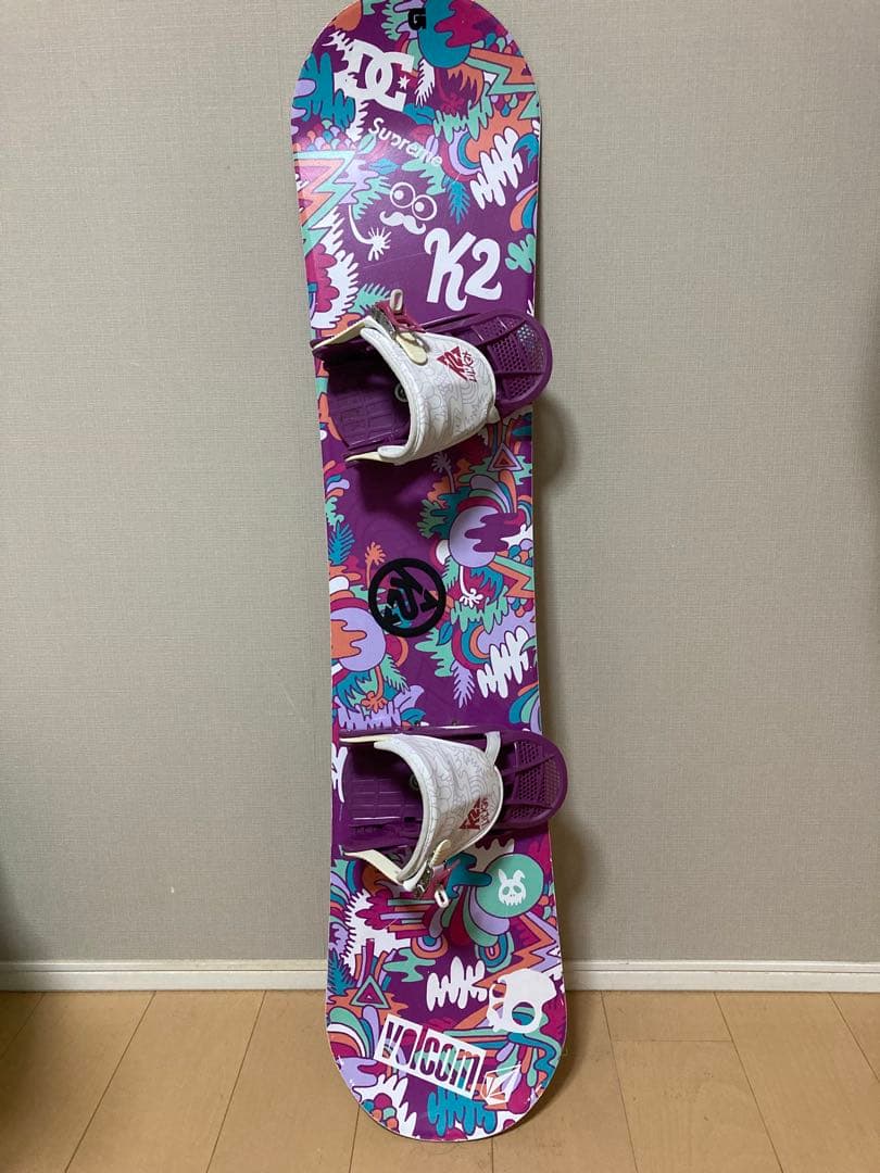 3点セットキッズ用K2 スノーボード ビンディング ブーツセット