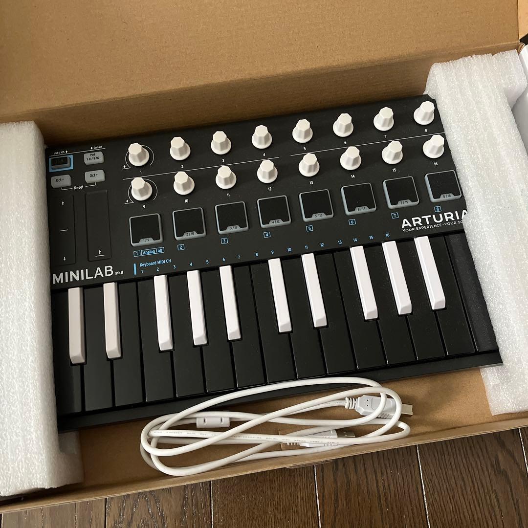 ARTURIA MINILAB mkII INVERTED MIDIキーボード