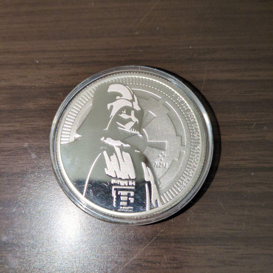 ダース・ベイダー　スター・ウォーズ　１オンス銀貨　カプセルクリアーケース