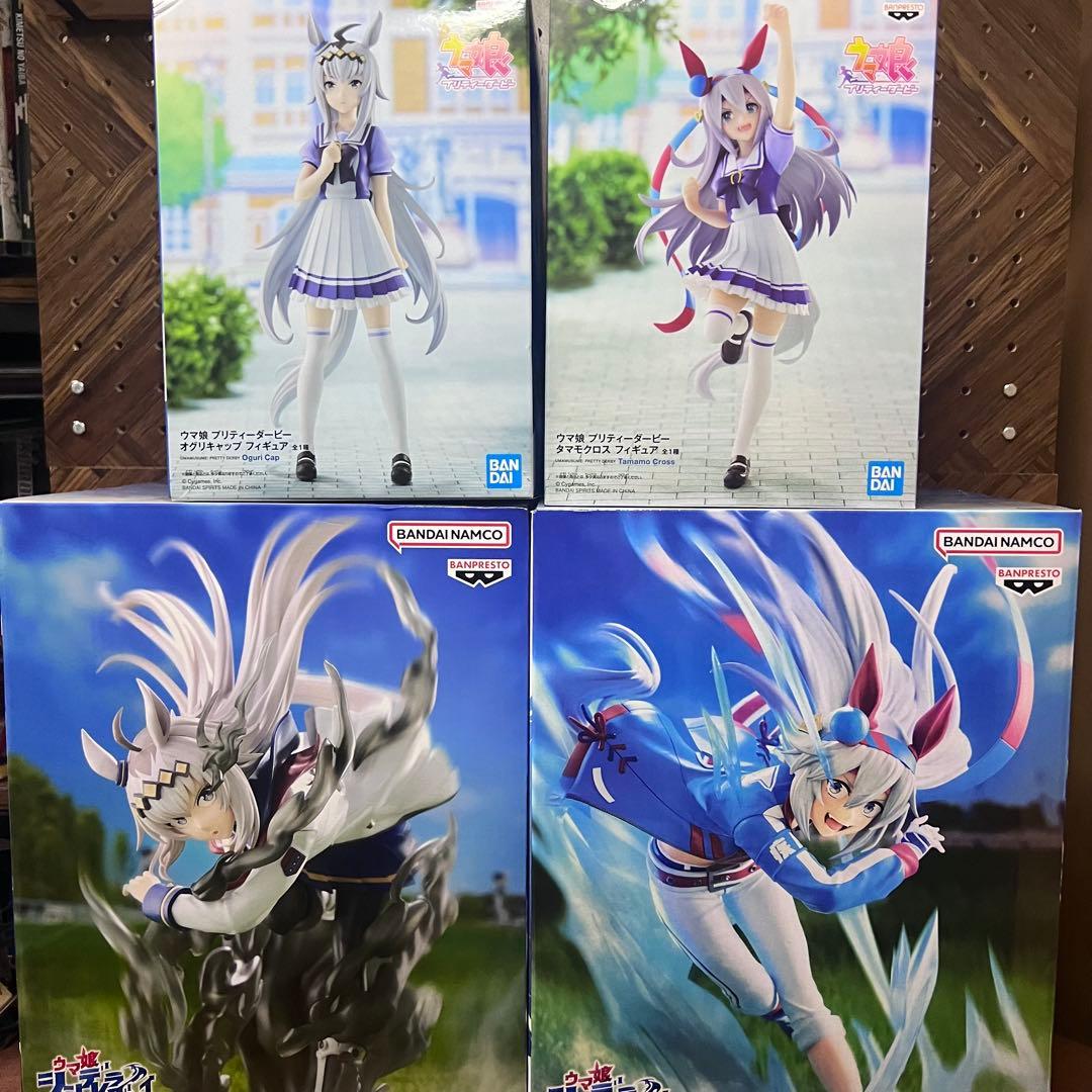 EVOLVE シンデレラグレイ フィギュア　オグリキャップ　タマモクロス