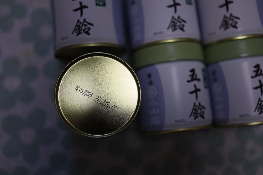 五十鈴40g缶×6缶宇治抹茶丸久小山園
