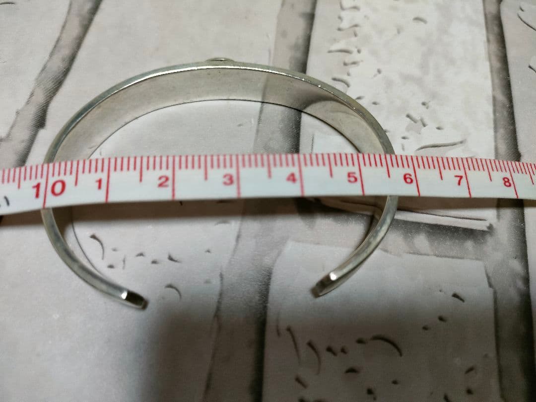 希少!EXILE ID　TAKAHIROプロデュース　シルバーレディースバングル