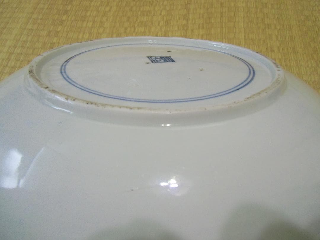 古伊万里　阿呆っぽい鳥　と　龍　大皿