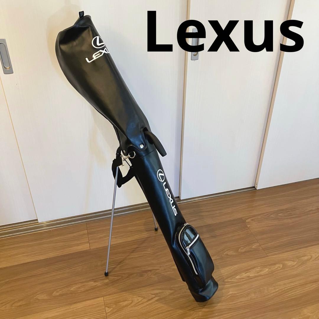 未使用品　レクサス　Lexus ゴルフキャディバッグ　セルフスタンド練習用バッグ