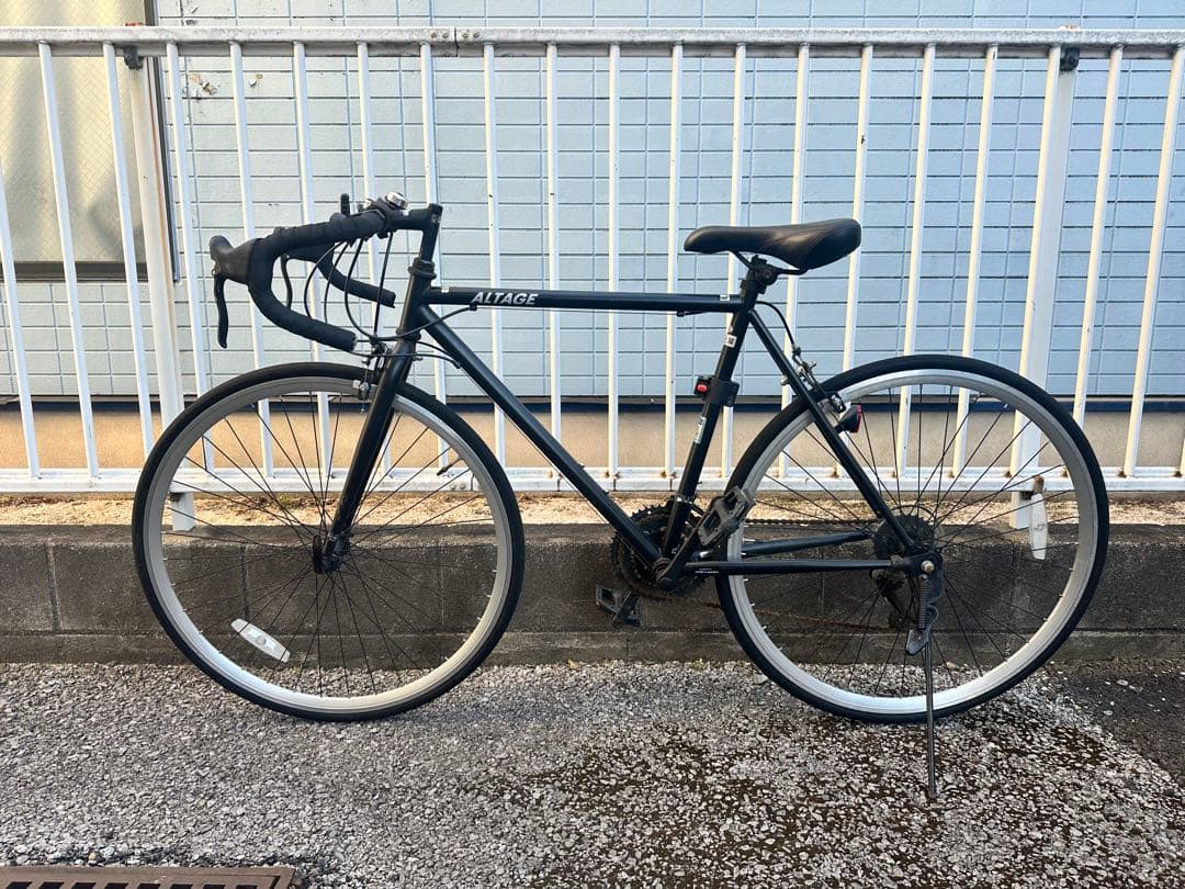 ALTAGEクロスバイク ブラック