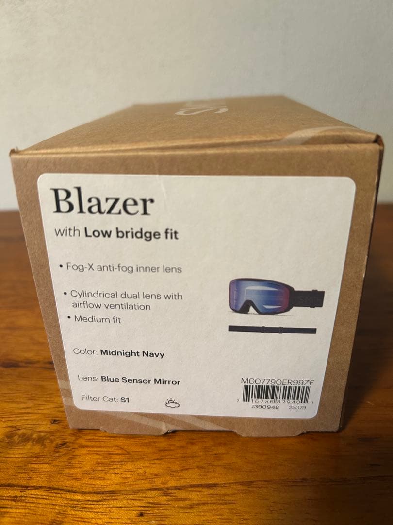 美品！SMITH スミス ゴーグル Blazer ネイビー
