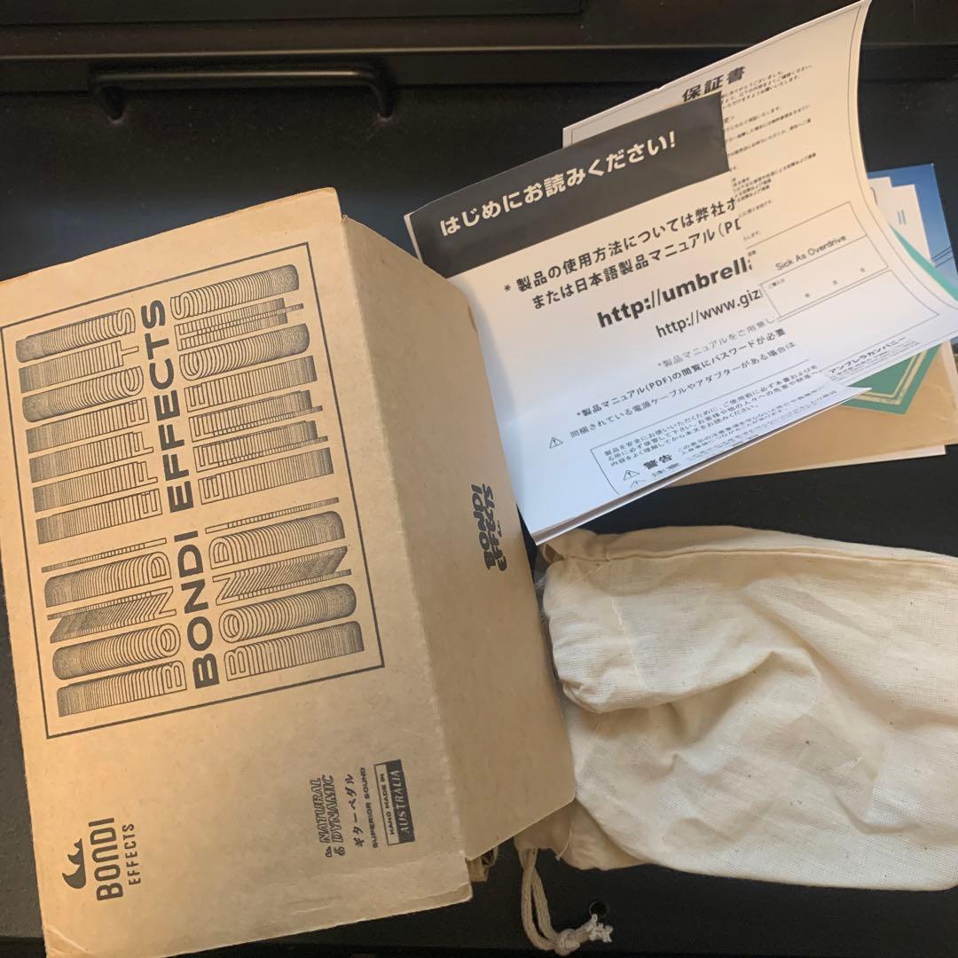 ギター BONDI EFFECTS Sick as OverDrive