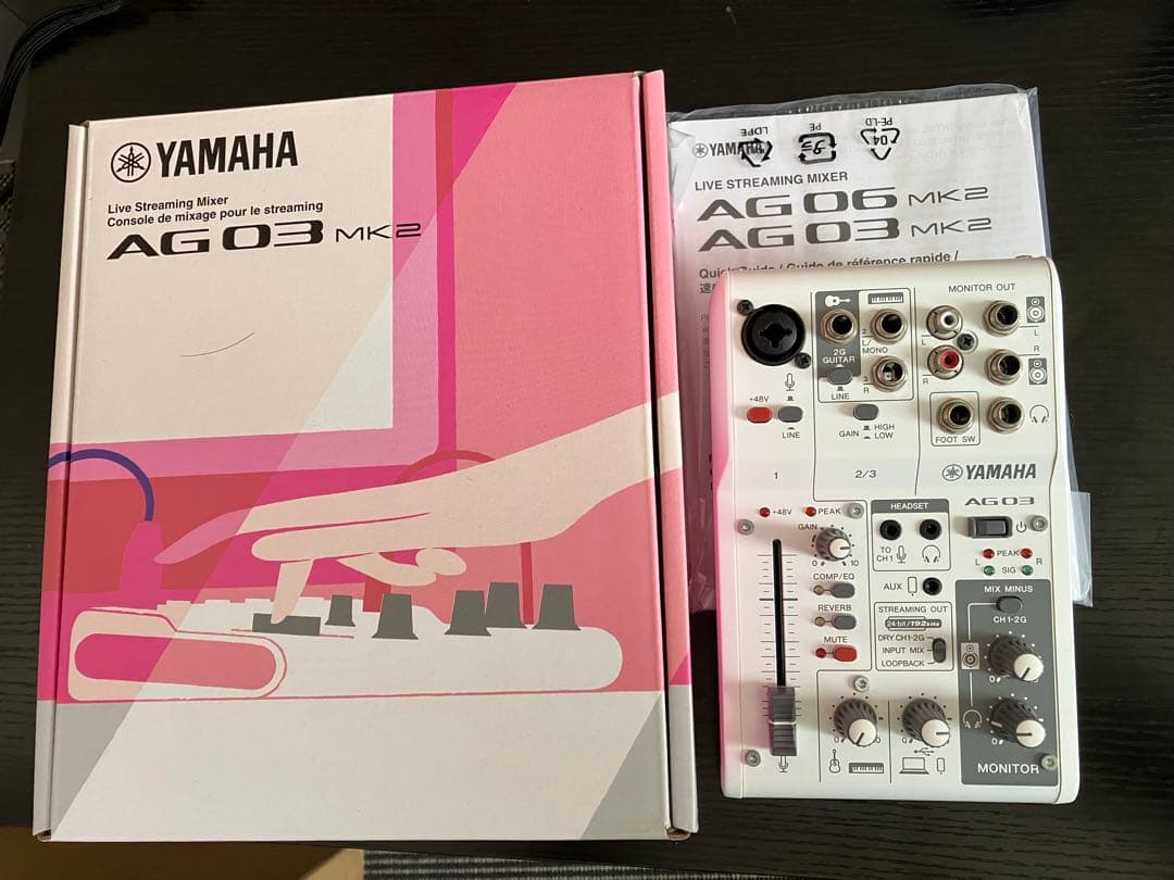 DTM・DAW Yamaha AG03 MK2