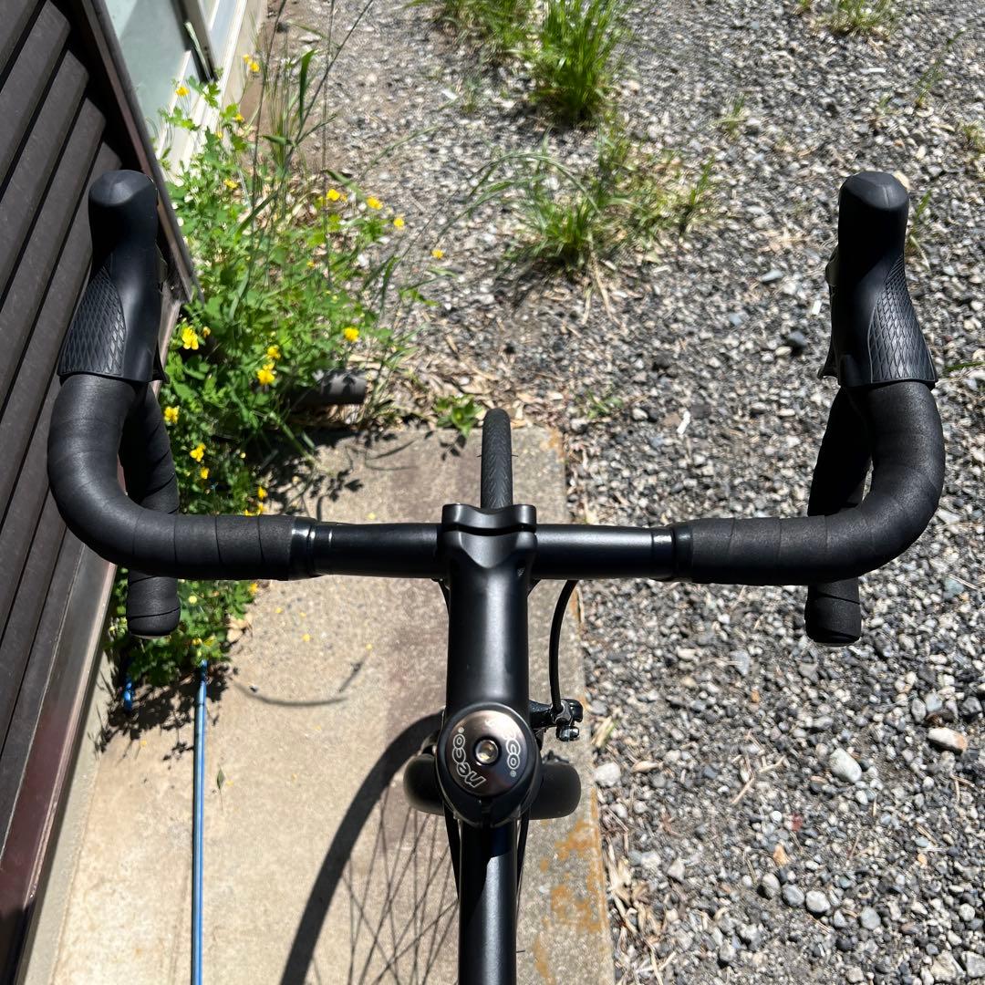 【引取限定】クロモリ ロードバイク SORA コンポ マットブラック 黒