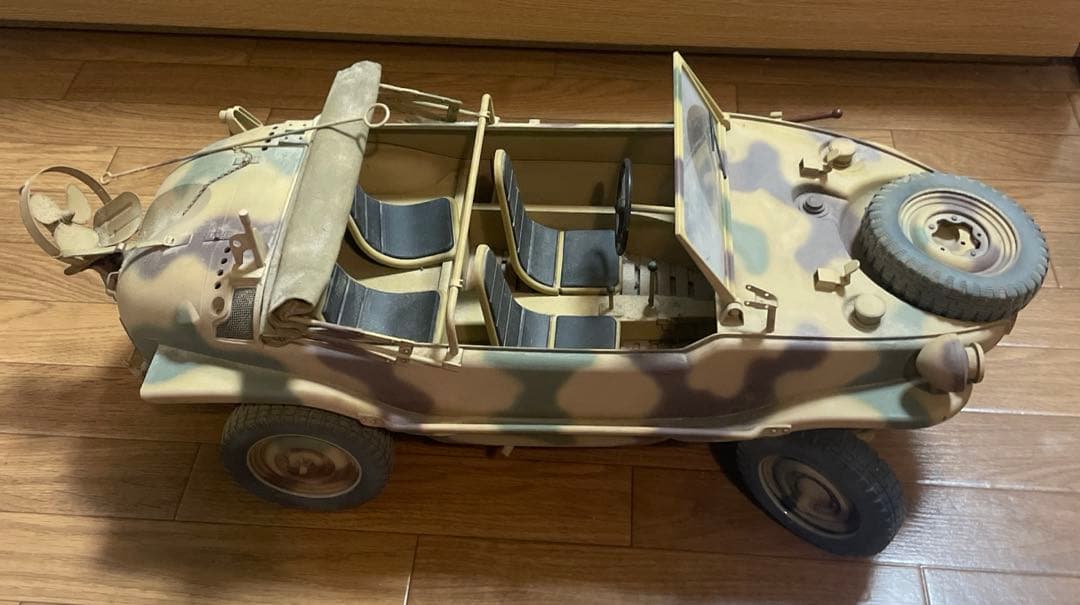 ドラゴン１/６シュビムワーゲン G.Iジョー １体付完成品ジャンク品