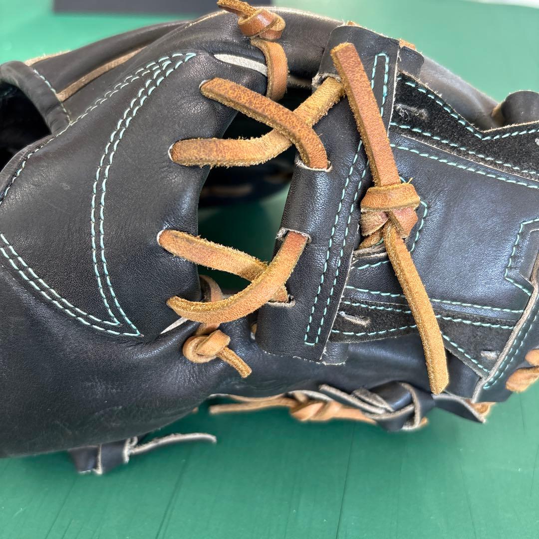 Mizuno 硬式グローブ 黒 レザー　限定モデル　内野手用