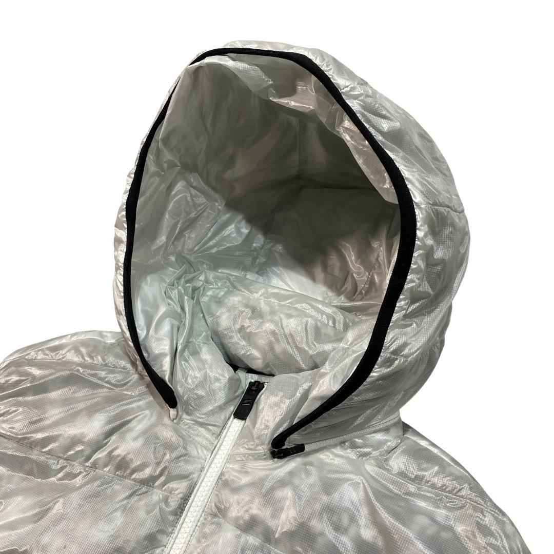 マンシングウェア フード付き 中綿 ジャケット ベスト L ホワイト ゴルフ