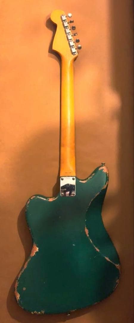 fender JAPAN JAZZMASTER グリーン レリック