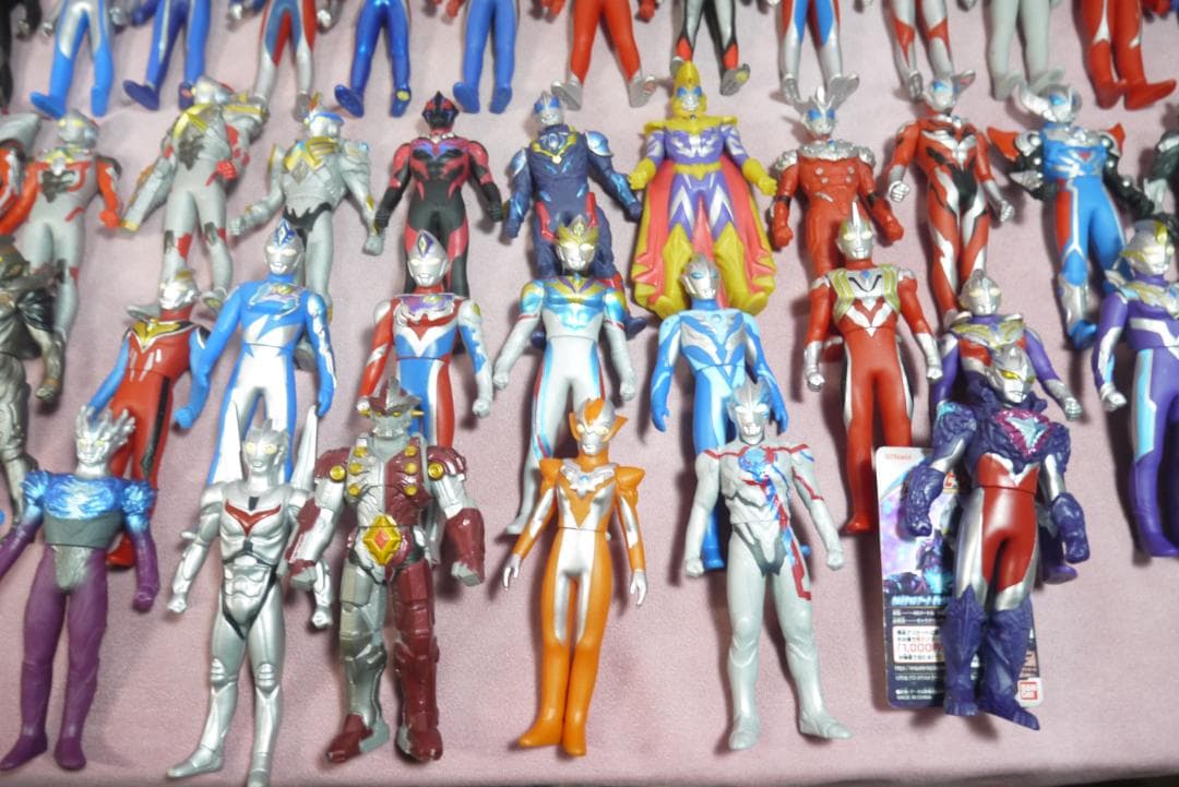 ウルトラヒーローシリーズ500　ウルトラマン　ソフビ　114体