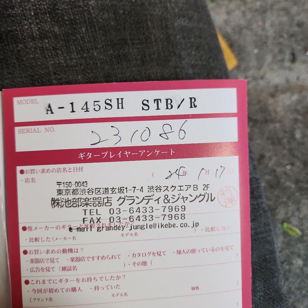 TOKAI　Talbo/A-145SH　STB/R 赤ロゴ値下げ