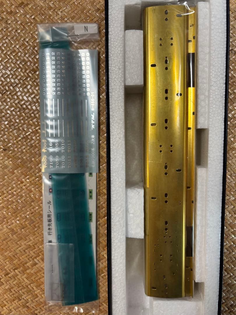 名古屋鉄道7000系 HO 2次車 1/80 16.5mm 真鍮　キット③