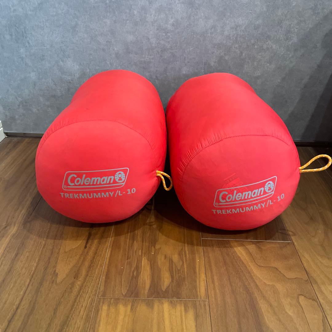 Coleman トレックマミー L-10 寝袋 シュラフ　2つセット