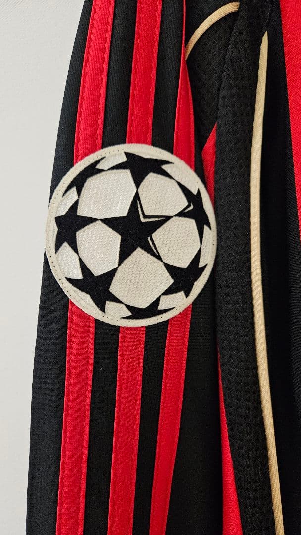 2006-07 ACミランホーム長袖 UCL選手支給品
