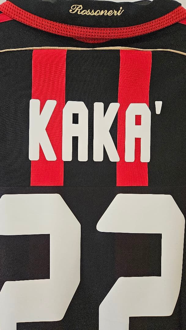 2006-07 ACミランホーム長袖 UCL選手支給品