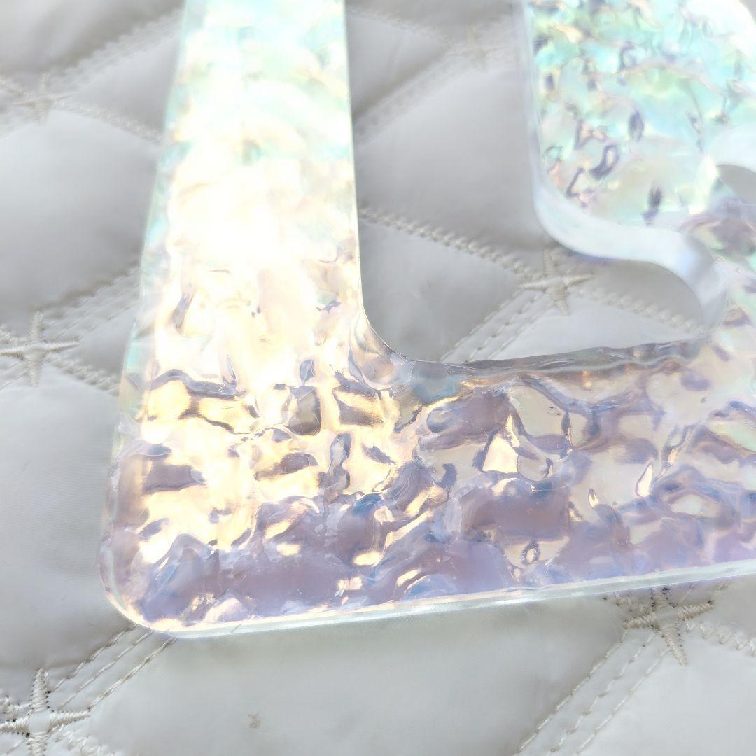 21* アクリル製ノートパソコンスタンド 調節可能 キラキラ 綺麗 お洒落