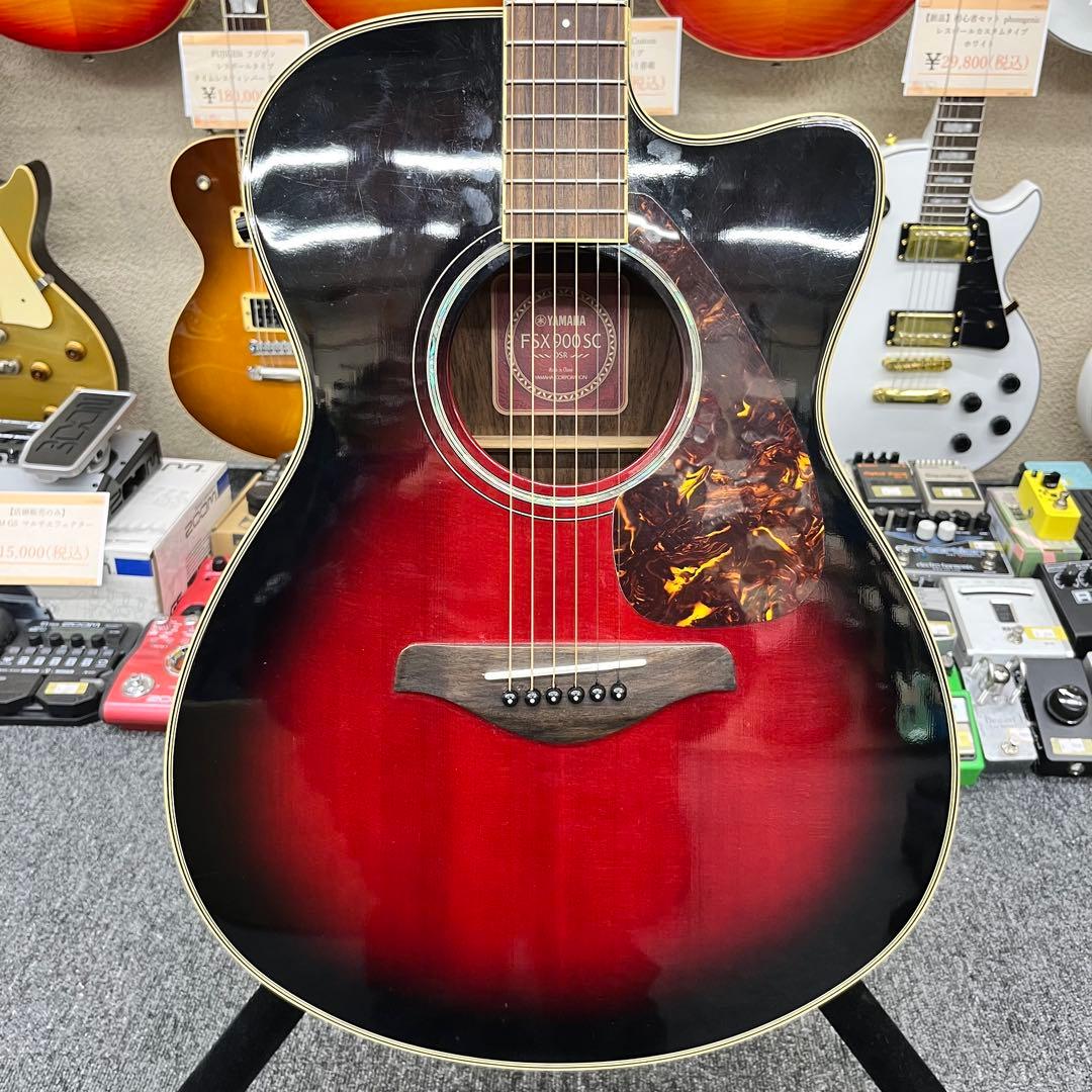 【11600】YAMAHA FSX900SC エレアコ チューナー故障