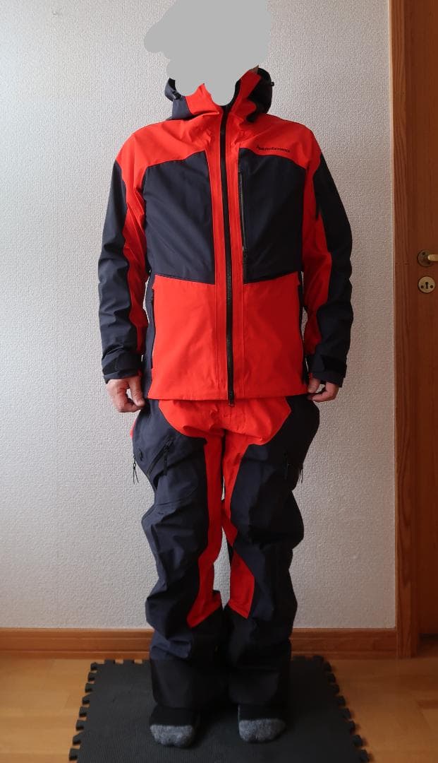 ピークパフォーマンス Gravity ３L上下 ジャケットⓈ パンツⓂ
