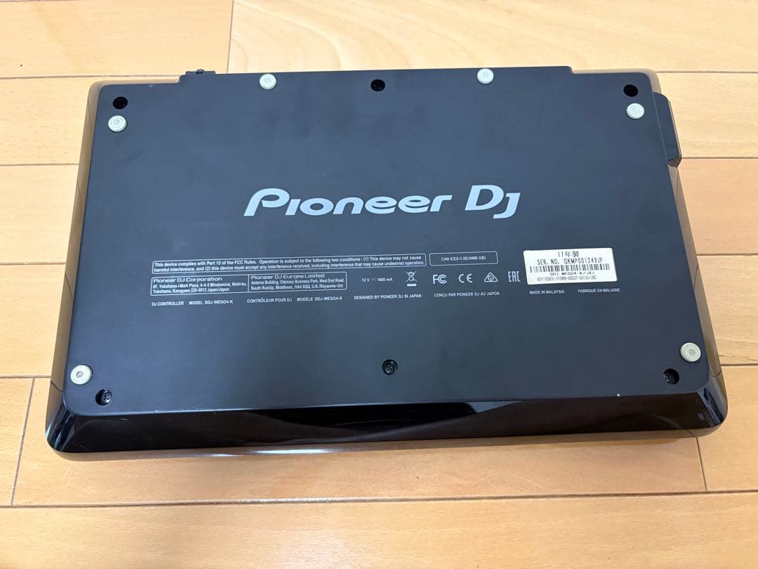 ジャンク品　PioneerDJ DJコントローラ DDJ-WEGO4-K