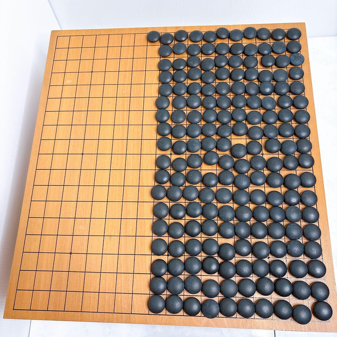 碁石　囲碁 碁笥 蛤碁石 那智黒 34号