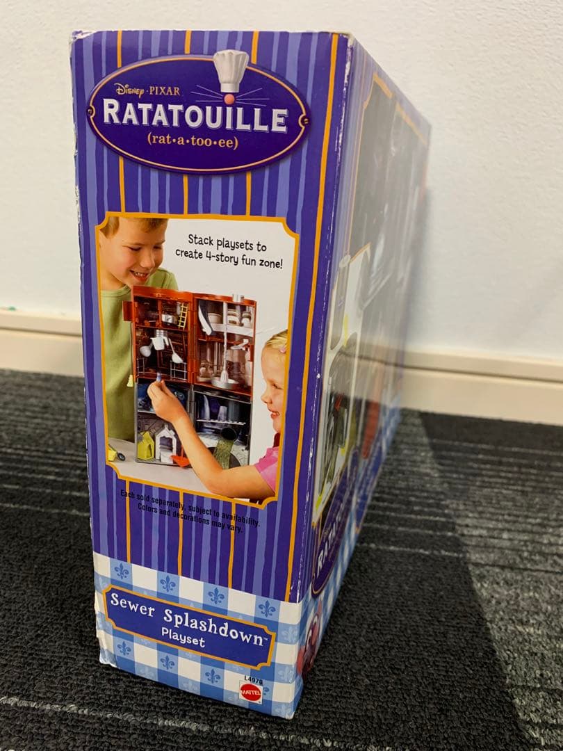 新品　レミーのおいしいレストラン　フィギュア　プレイセット　スプラッシュダウン