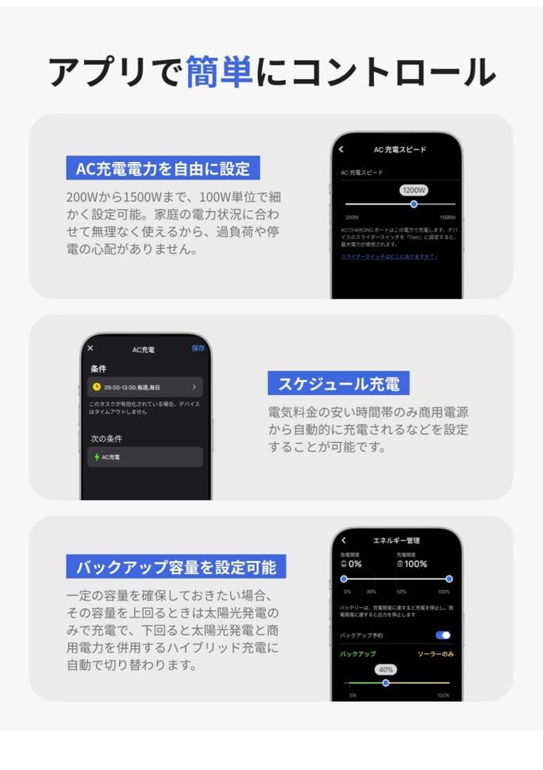 EcoFlow DELTA Pro ポータブル電源 3,600Wh