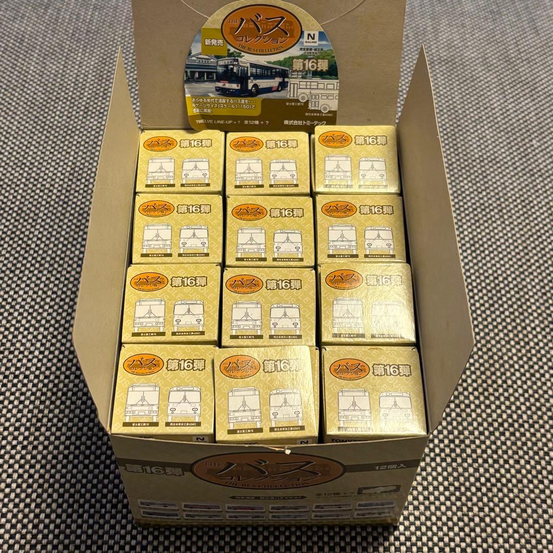 トミーテック THE バス コレクション 第16弾　 12台入BOX売り