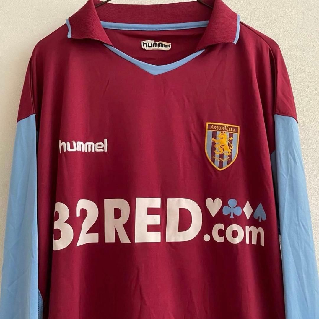 アストンヴィラ　06/07 襟付き　長袖　ユニフォーム　古着　シャツ　ジャケット