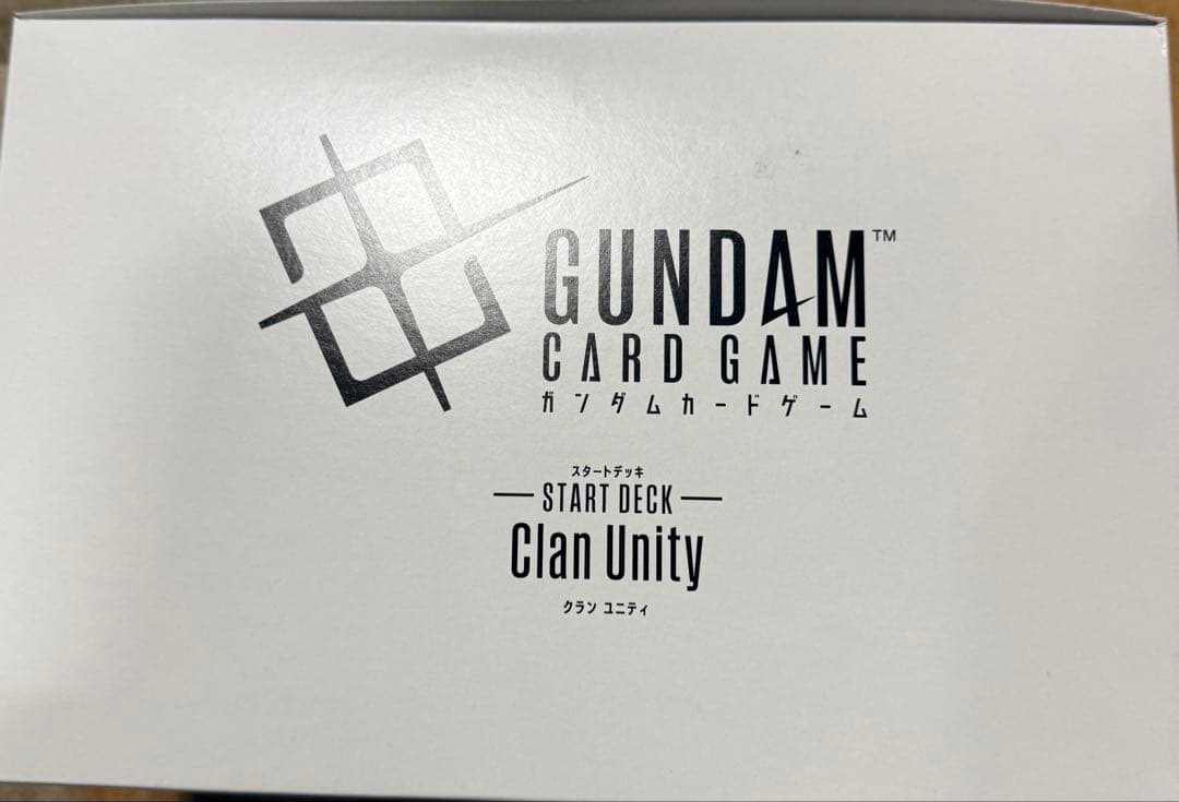 ガンダムカードゲーム スタートデッキ クランユニティ6個入りBOX未開封
