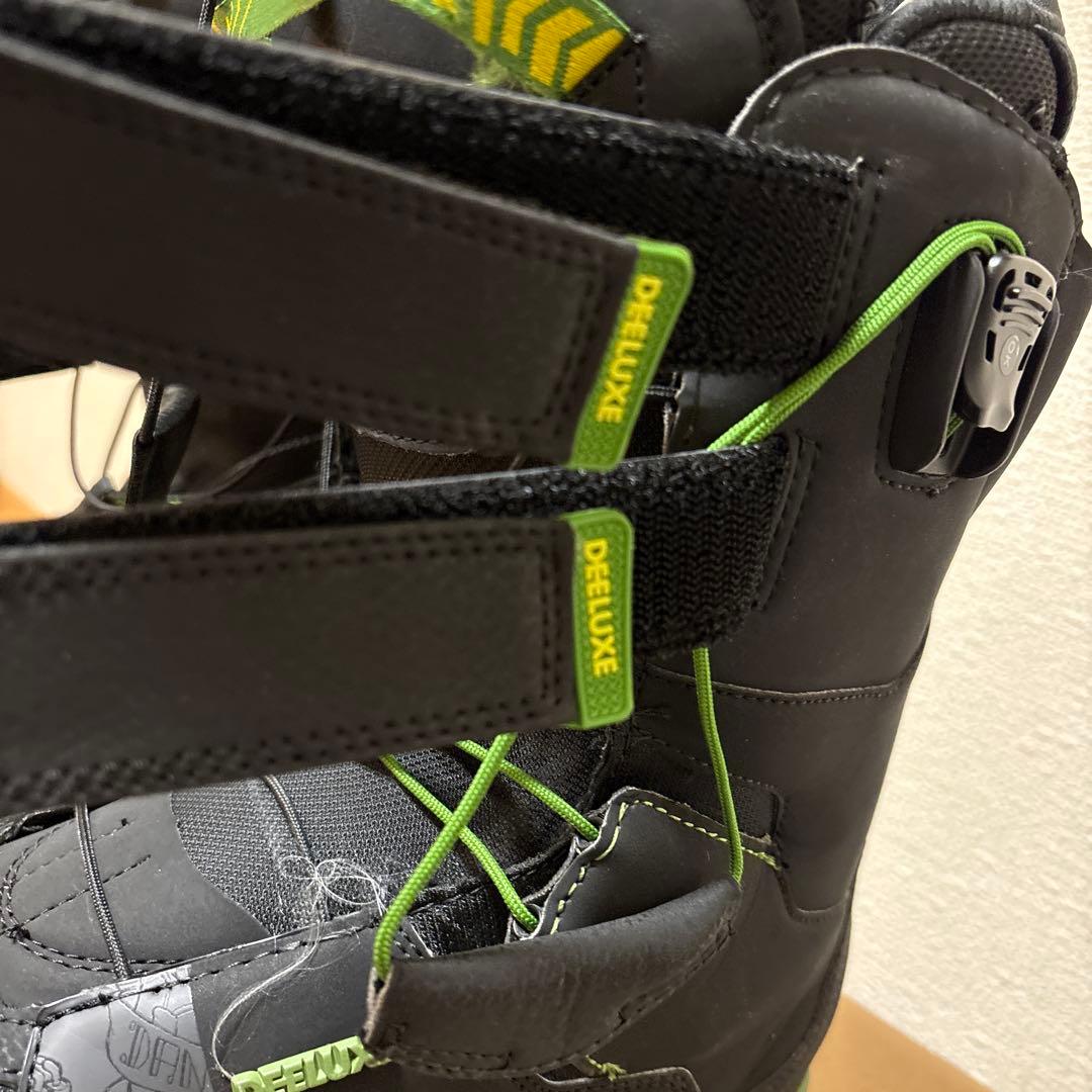 DEELUXE スノーボードブーツ ブラック/グリーン