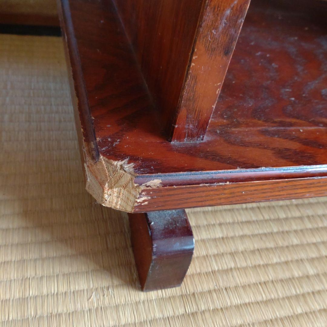 ニチハン 木製和風キャビネット 昭和レトロ 茶室 茶箪笥 民芸家具 茶道具