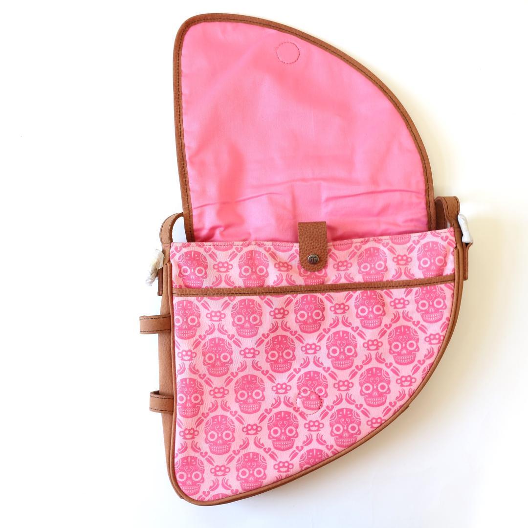 値下げ フレームバッグ 革2way 自転車 斜めがけ ショルダーバッグ レトロ