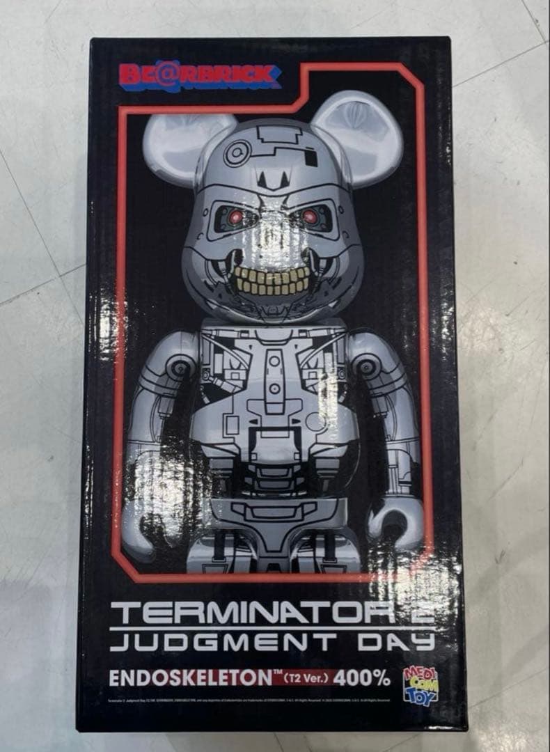 BE@RBRICK ENDOSKELETON（T2 Ver.） 400％