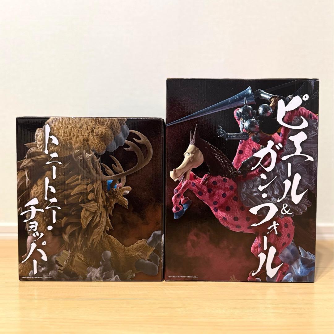 ワンピース 一番くじ B賞　チョッパー　C賞 ピエール＆ガンフォール　魂豪示像