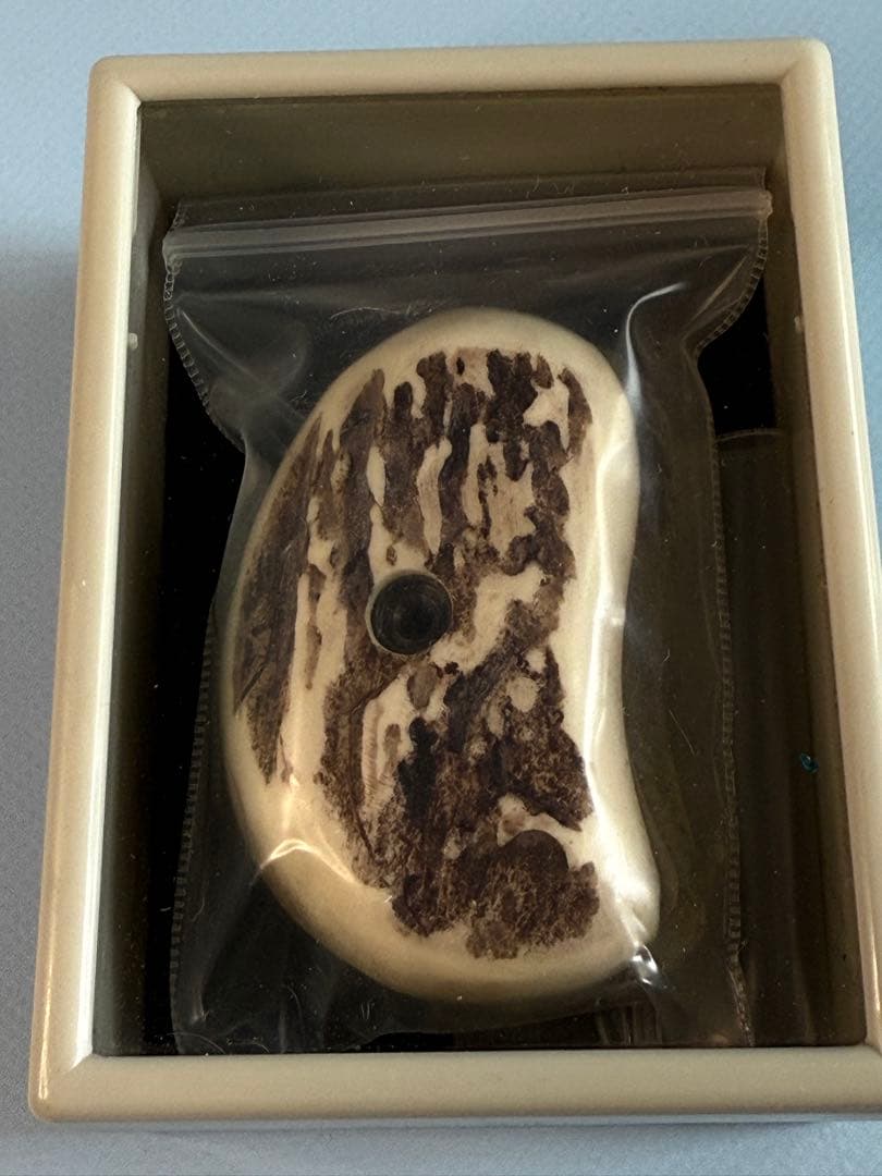 HWS製ダブルデリンジャー用スタックホーン（実物）グリップ