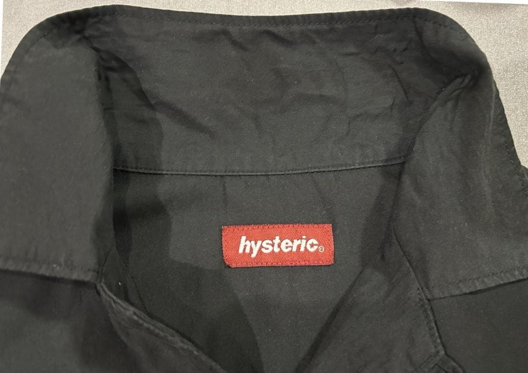 ＊HYSTERIC GLAMOUR BAD 刺繍 ピンボタン ボーリングシャツ