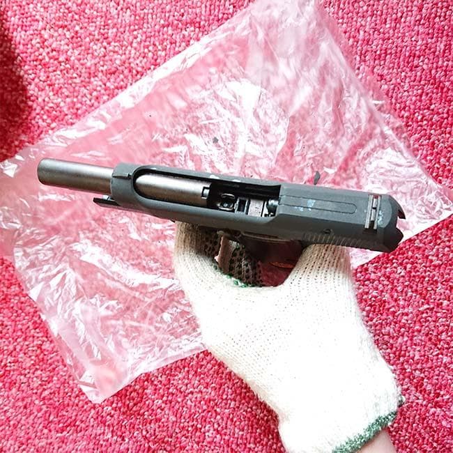 訳あり ウエスタンアームズ ベレッタM1934 ガンブルー ガスガン