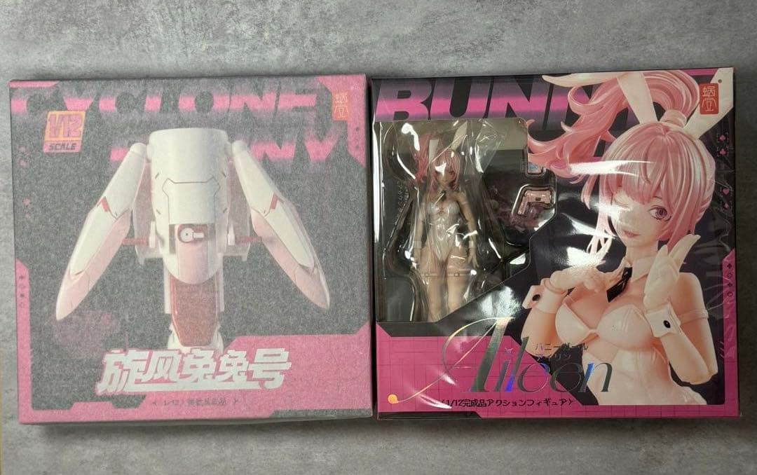 新品未開封　バニーガール アイリン＆サイクロンバニー号 セット パーカー付き