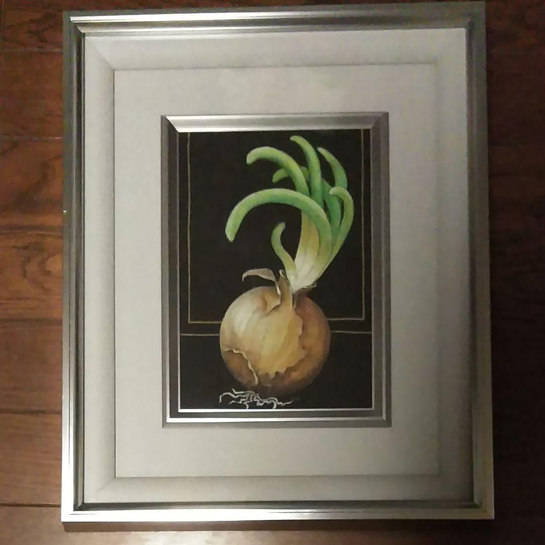 日本画(19)　玉ねぎ2