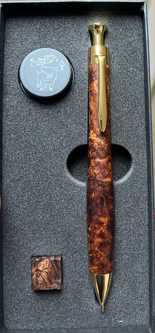 こぶた工房　ローズウッド瘤　杢