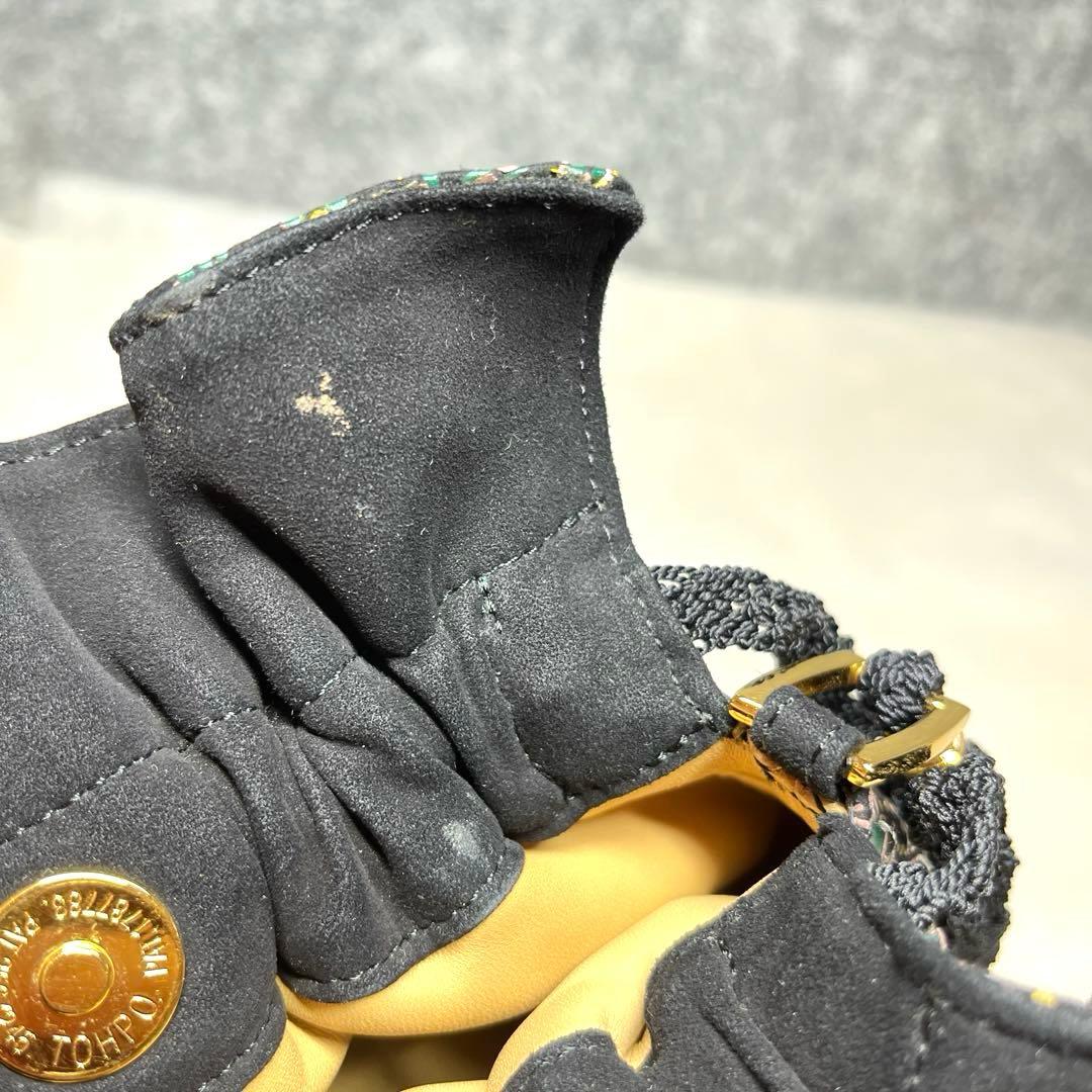 【美品】印傳屋　インデンヤ　巾着バッグ　ポーチ