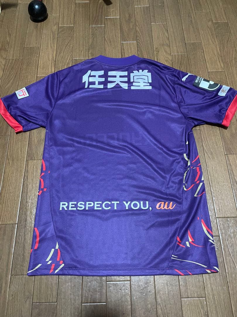 京都　サンガ　ユニフォーム　シャツ　Lサイズ