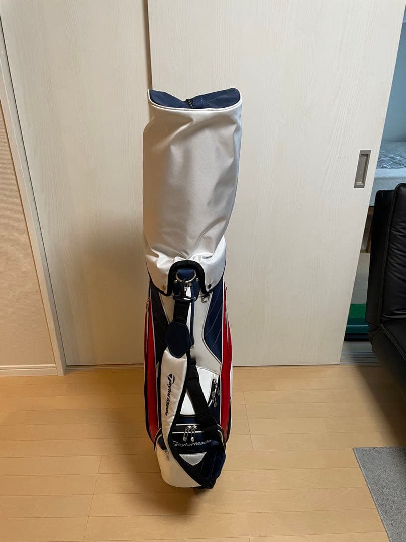 TaylorMade キャディバッグ ホワイト/ネイビー/レッド