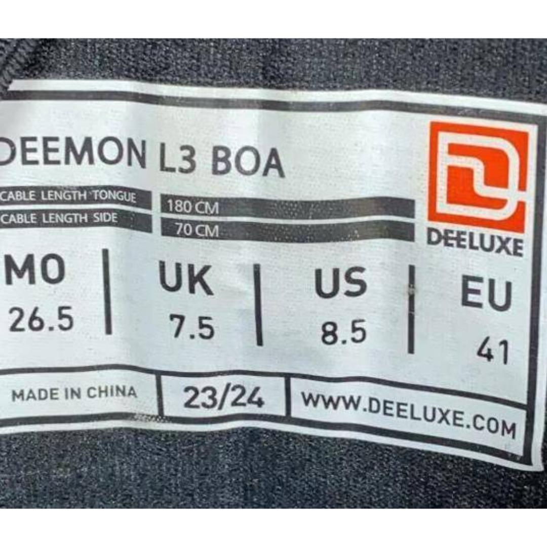 DEELUXE DEEMON L3 BOA 26.5cm スノーボード　ブーツ