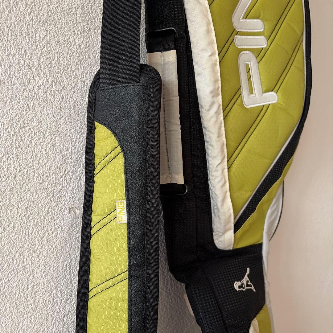 PING ゴルフキャディバッグ グリーン