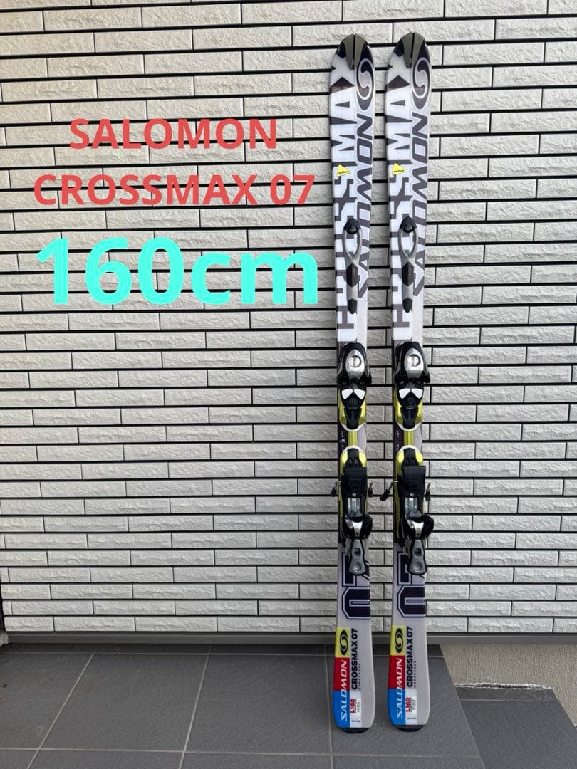 SALOMON CROSSMAX 07 スキー板 160cm サロモン